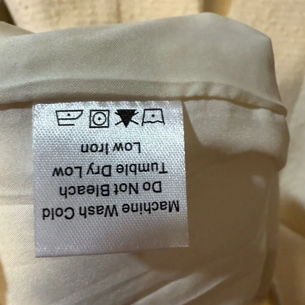 Tuckernuck Womens Cream Sheath Dress with Peter Pan Collar Size XS - Picture 9 of 11